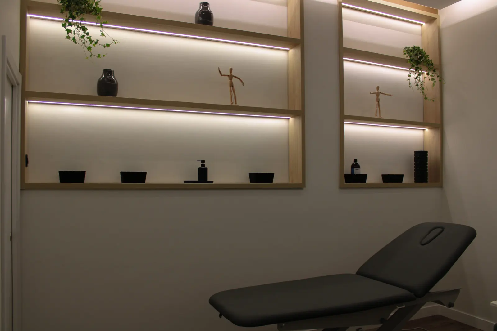 Sala de tratamiento de la clínica